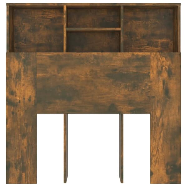 Sängynpäädyt - Living Sängynpääty säilytystilalla savutammi 100x19x103,5 cm