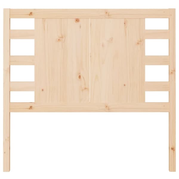 Hovedgærder og fodgærder - Living sengegærde 96x4x100 cm massivt fyrretræ