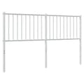 Pikkukuva 3 / 8: Sängynpäädyt - Living Metallinen sängynpääty valkoinen 160 cm