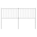 Pikkukuva 4 / 8: Sängynpäädyt - Living Metallinen sängynpääty valkoinen 160 cm