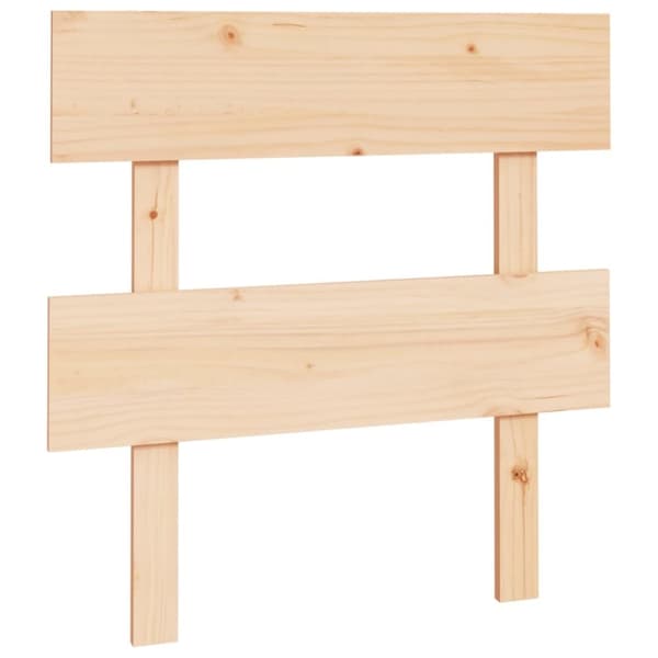 Hovedgærder og fodgærder - Living sengegærde 93,5x3x81 cm massivt fyrretræ