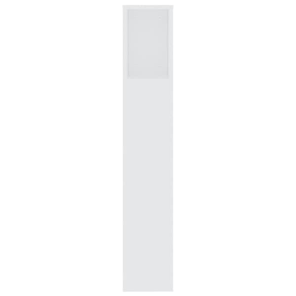 Sänggavlar - Living Sänggavel med förvaring vit 200x18,5x104,5 cm