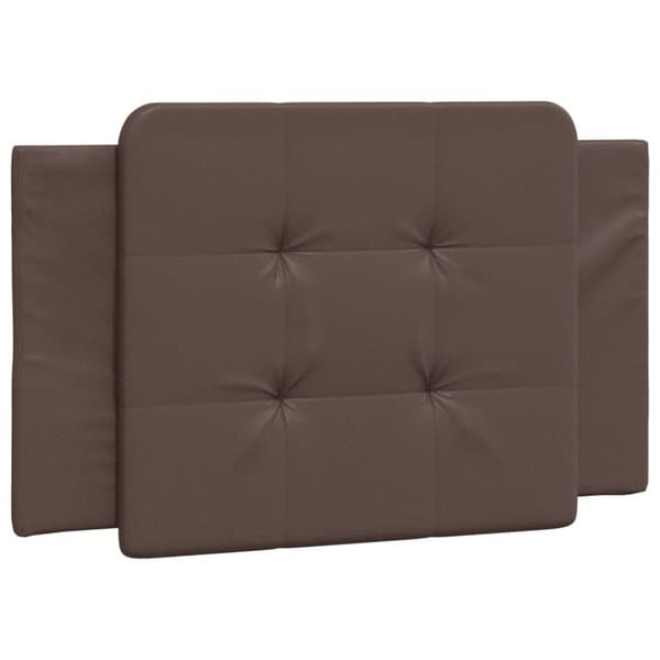 vidaXL gavlpude 90 cm kunstlæder brun