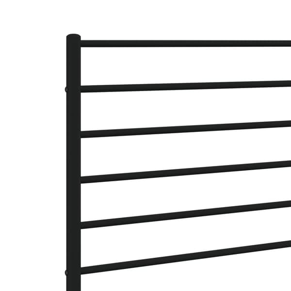Hovedgærder og fodgærder - Living sengegavl 140 cm metal sort
