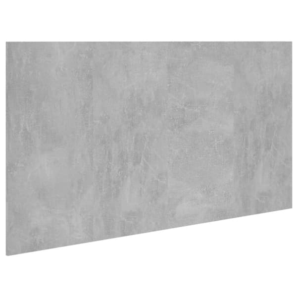 Hovedgærder og fodgærder - Living sengegærde 160x1,5x80 cm konstrueret træ betongrå