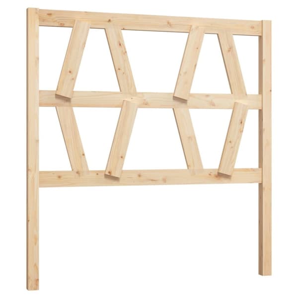 Sengegærde 96x4x100 cm massivt fyrretræ - Sengegærde - Sengegærder - Home & Living