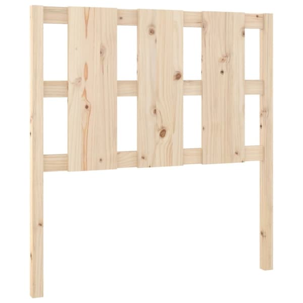 Sengegærde 95,5x4x100 cm massivt fyrretræ - Sengegærde - Sengegærder - Home & Living