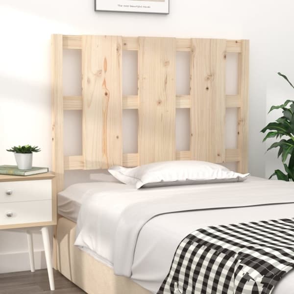 Sengegærde 95,5x4x100 cm massivt fyrretræ - Sengegærde - Sengegærder - Home & Living