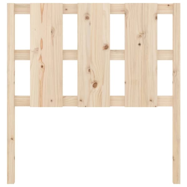 Sengegærde 95,5x4x100 cm massivt fyrretræ - Sengegærde - Sengegærder - Home & Living