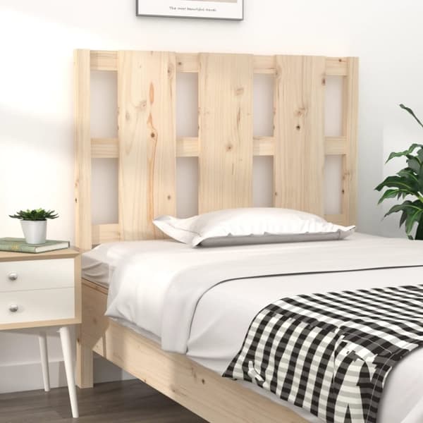 Sengegærde 95,5x4x100 cm massivt fyrretræ - Sengegærde - Sengegærder - Home & Living