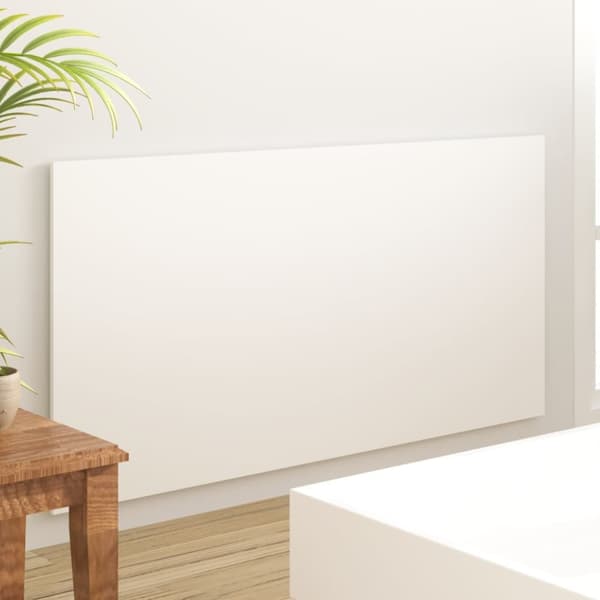 Sänggavel vit 160x1,5x80cm konstruerat trä - Sänggavel - Sänggavlar - Home & Living