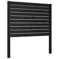 Pikkukuva 3 / 7: Sängynpääty musta 96x4x100 cm täysi mänty - Sängynpääty - Sängynpäädyt - Home & Living