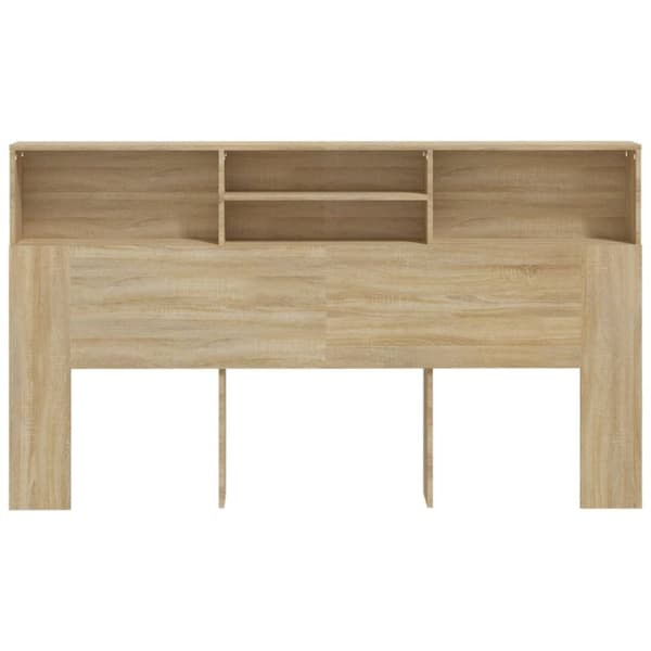 Sängynpääty säilytystilalla Sonoma-tammi 180x19x103,5 cm - Sängynpääty Säilytystilalla - Sängynpäädyt Säilytystilalla - Home & Living