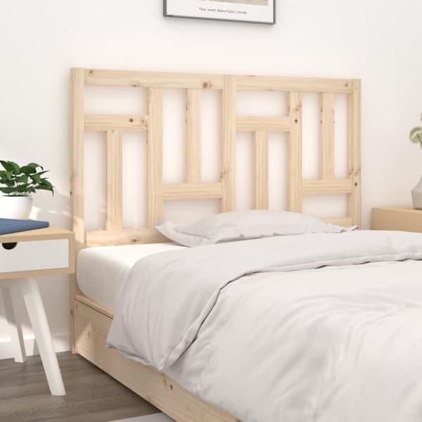 Sengegærde 145,5x4x100 cm massivt fyrretræ - Sengegærde - Sengegærder - Home & Living