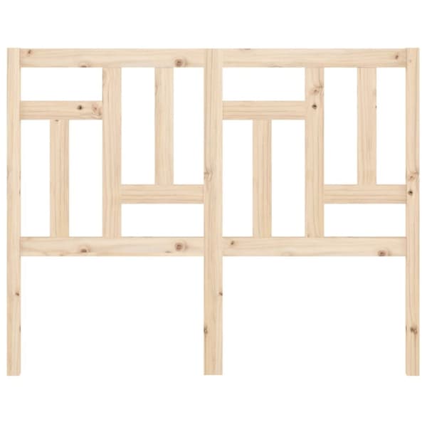 Sengegærde 145,5x4x100 cm massivt fyrretræ - Sengegærde - Sengegærder - Home & Living