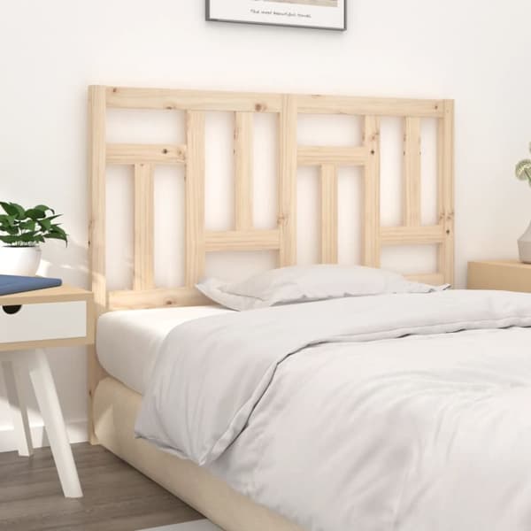 Sengegærde 145,5x4x100 cm massivt fyrretræ - Sengegærde - Sengegærder - Home & Living