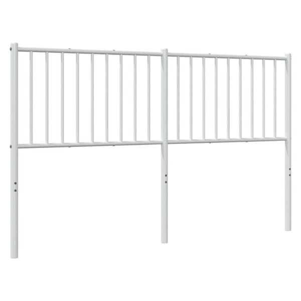 Sengegavl 160 cm metal hvid - Sengegavl - Sengegavle - Home & Living