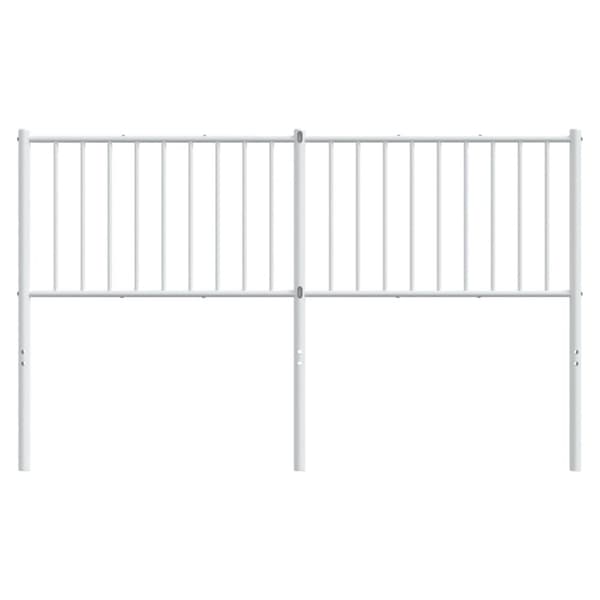 Sengegavl 160 cm metal hvid - Sengegavl - Sengegavle - Home & Living
