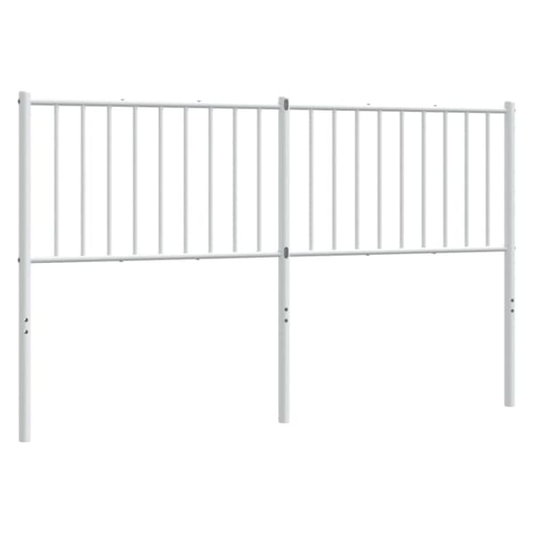 Sengegavl 160 cm metal hvid - Sengegavl - Sengegavle - Home & Living