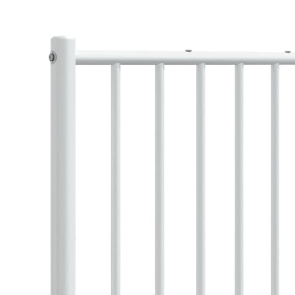 Sengegavl 160 cm metal hvid - Sengegavl - Sengegavle - Home & Living