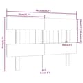 Miniatyrbillede 7 af 7: Sengegærde 143,5x3x81 cm massivt fyrretræ - Sengegærde - Sengegærder - Home & Living