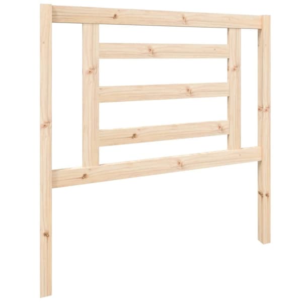 Sengegærde 96x4x100 cm massivt fyrretræ - Sengegærde - Sengegærder - Home & Living