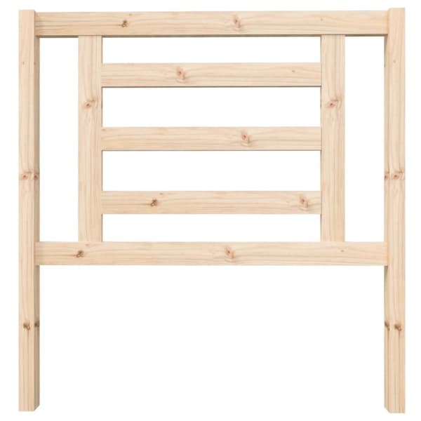 Sengegærde 96x4x100 cm massivt fyrretræ - Sengegærde - Sengegærder - Home & Living
