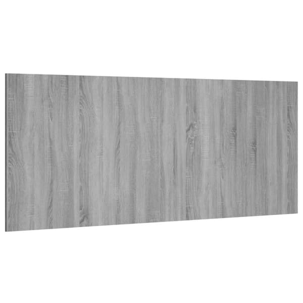 Sengegærde 200x1,5x80 cm konstrueret træ grå sonoma-eg - Sengegærde - Sengegærder - Home & Living