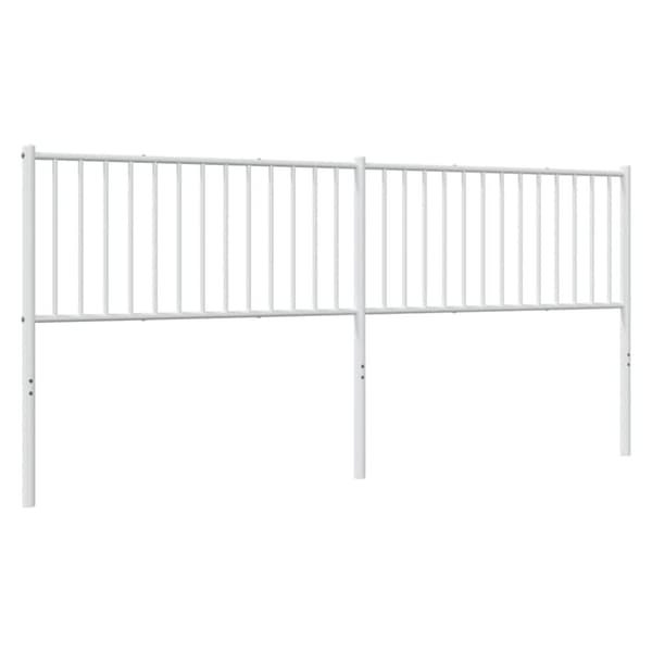 Sengegavl 200 cm metal hvid - Sengegavl - Sengegavle - Home & Living