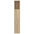 Miniatyrbillede 5 af 8: Sengegavl med opbevaring 140x18,5x104,5 cm sonoma-eg - Sengegavl Med Opbevaring - Sengegavle Med Opbevaring - Home & Living