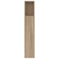 Miniatyrbillede 6 af 8: Sengegavl med opbevaring 160x18,5x104,5 cm sonoma-eg - Sengegavl Med Opbevaring - Sengegavle Med Opbevaring - Home & Living