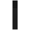 Miniatyrbillede 6 af 8: Sengegavl med opbevaring 160x18,5x104,5 cm sort - Sengegavl Med Opbevaring - Sengegavle Med Opbevaring - Home & Living