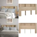 Miniatyrbillede 1 af 8: Sengegavl med opbevaring 180x18,5x104,5 cm sonoma-eg - Sengegavl Med Opbevaring - Sengegavle Med Opbevaring - Home & Living