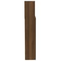 Miniatyrbillede 5 af 8: Sengegavl med opbevaring 200x19x103,5 cm brun egetræsfarve - Sengegavl Med Opbevaring - Sengegavle Med Opbevaring - Home & Living