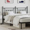 Miniatyrbillede 2 af 8: Sengegavl 160 cm metal sort - Sengegavl - Sengegavle - Home & Living