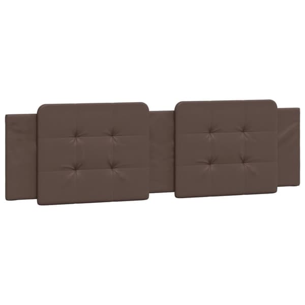 vidaXL gavlpude 180 cm kunstlæder brun
