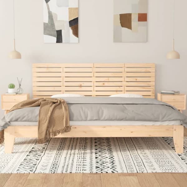 sengegavl 166x3x63 cm massivt fyrretræ