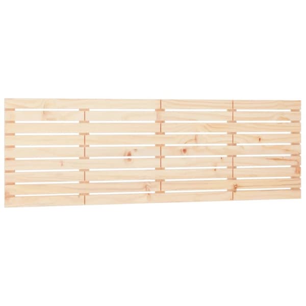 sengegavl 166x3x63 cm massivt fyrretræ