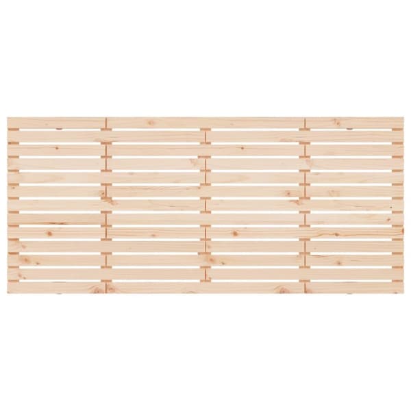sengegavl 186x3x91,5 cm massivt fyrretræ