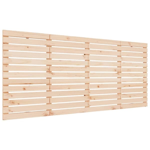 sengegavl 186x3x91,5 cm massivt fyrretræ