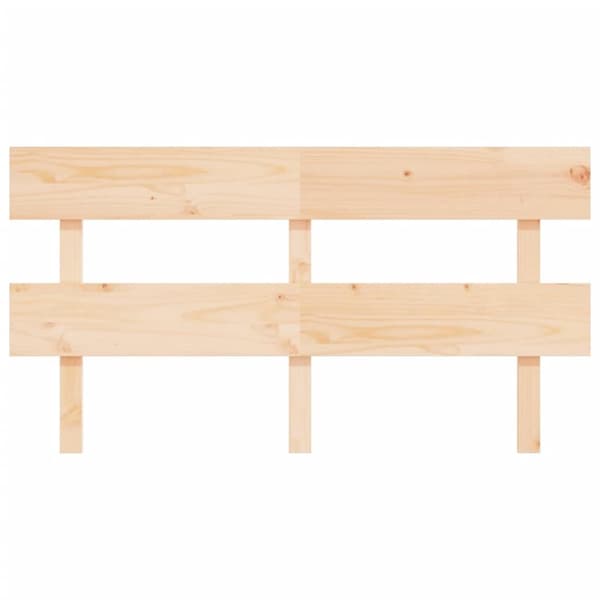 sengegærde 154x3x81 cm massivt fyrretræ