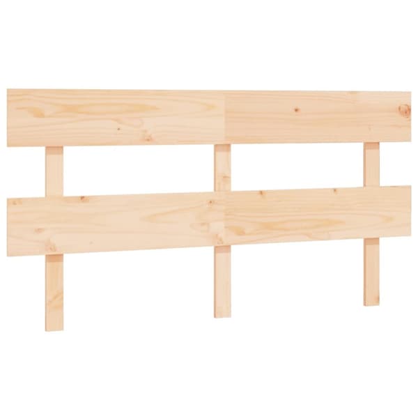 sengegærde 154x3x81 cm massivt fyrretræ