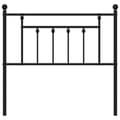 Pikkukuva 4 / 7: Metallinen sängynpääty musta 90 cm