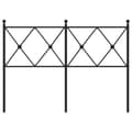 Pikkukuva 4 / 6: Metallinen sängynpääty musta 120 cm