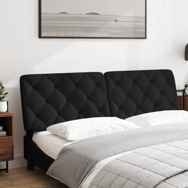 gavlpude 160 cm velour sort