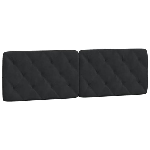 gavlpude 160 cm velour sort