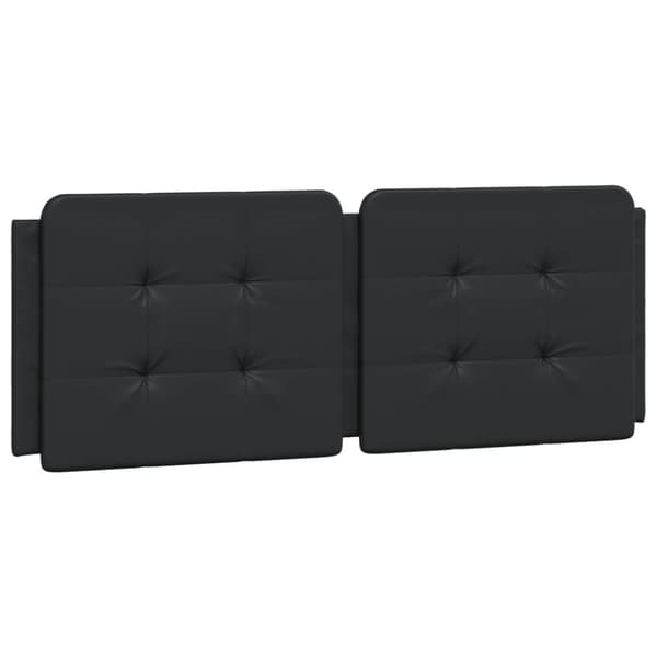 Dyna till huvudgavel svart 120 cm konstläder