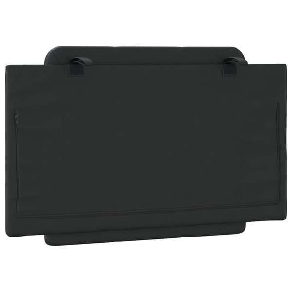 vidaXL gavlpude 90 cm kunstlæder sort