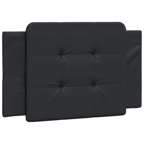 vidaXL gavlpude 90 cm kunstlæder sort