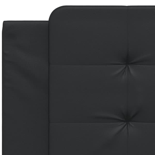 vidaXL gavlpude 100 cm kunstlæder sort